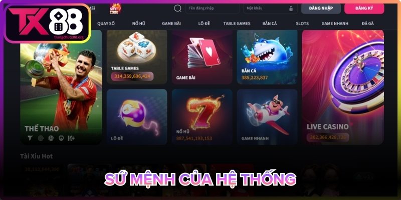 Sứ mệnh hệ thống hướng đến trải nghiệm an toàn