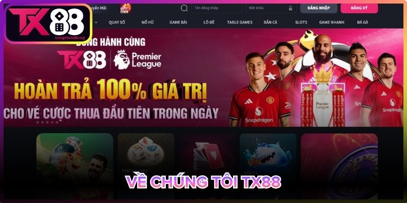 Tổng quan về chúng tôi Tx88 rõ ràng, minh bạch